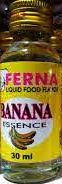 FERNA LIQUID FLAVOR BANANA ESSENCES 30ML (U) - Kitchen Convenience: Ingredients & Supplies Delivery