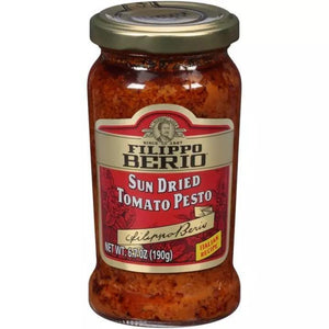 FILIPPO BERIO SUNDRIED TOMATO PESTO RED 190G (U) - Kitchen Convenience: Ingredients & Supplies Delivery