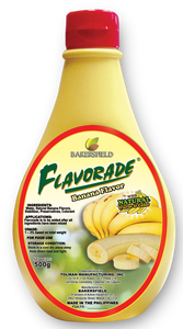 FLAVORADE BANANA  "BAKERSFIELD" 500G (Co) - Kitchen Convenience: Ingredients & Supplies Delivery