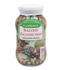 FLORENCE SALTED ZIGANID FISH BAGOONG PADAS 340G (U) - Kitchen Convenience: Ingredients & Supplies Delivery