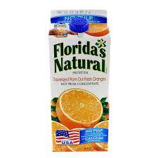 FLORIDA'S NATURAL ORANGE JUICE NO PULP 1.5L (U) - Kitchen Convenience: Ingredients & Supplies Delivery