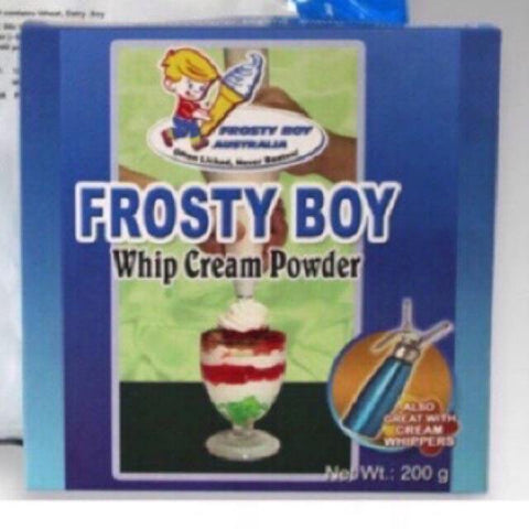 FROSTY BOY WHIPPED CREAM POWDER 200G (U) - Kitchen Convenience: Ingredients & Supplies Delivery