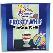 FROSTY WHIP CREAM POWDER 200G (U) - Kitchen Convenience: Ingredients & Supplies Delivery