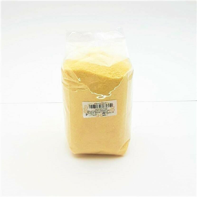 GELATINE POWDER 220 BLOOM MESH ( BEEF SKIN) 250G - Kitchen Convenience: Ingredients & Supplies Delivery