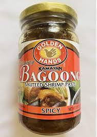 GOLDEN HANDS KAMAYAN BAGOONG SPICY 250G (U) - Kitchen Convenience: Ingredients & Supplies Delivery