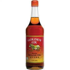 GOLDEN OX BLENDED SESAME OIL 640ML (U) - Kitchen Convenience: Ingredients & Supplies Delivery