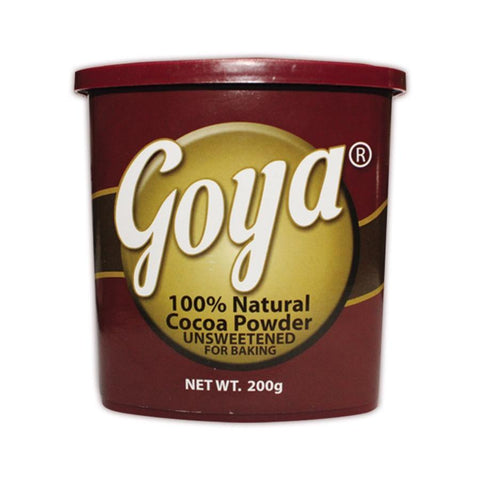 GOYA NATURAL COCOA POWDER UNSWEETENED 200G (U) - Kitchen Convenience: Ingredients & Supplies Delivery