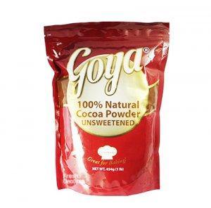 GOYA NATURAL COCOA POWDER UNSWEETENED 454G/1LB (U) - Kitchen Convenience: Ingredients & Supplies Delivery