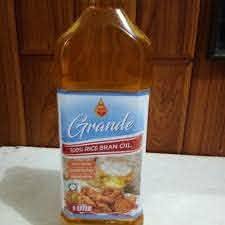 GRAND RICE BRAN OIL 1L PET (U) - Kitchen Convenience: Ingredients & Supplies Delivery