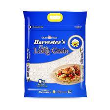 HARVESTERS FLUFFY LONG GRAIN RICE 5KG (U) - Kitchen Convenience: Ingredients & Supplies Delivery