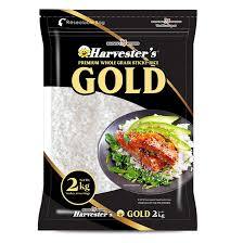 HARVESTERS GOLD PREMIUM STICKY RICE 2KG (U) - Kitchen Convenience: Ingredients & Supplies Delivery