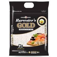 HARVESTERS GOLD PREMIUM STICKY RICE 5KG (U) - Kitchen Convenience: Ingredients & Supplies Delivery