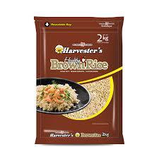 HARVESTERS HEALTH BROWN RICE 2KG (U) - Kitchen Convenience: Ingredients & Supplies Delivery