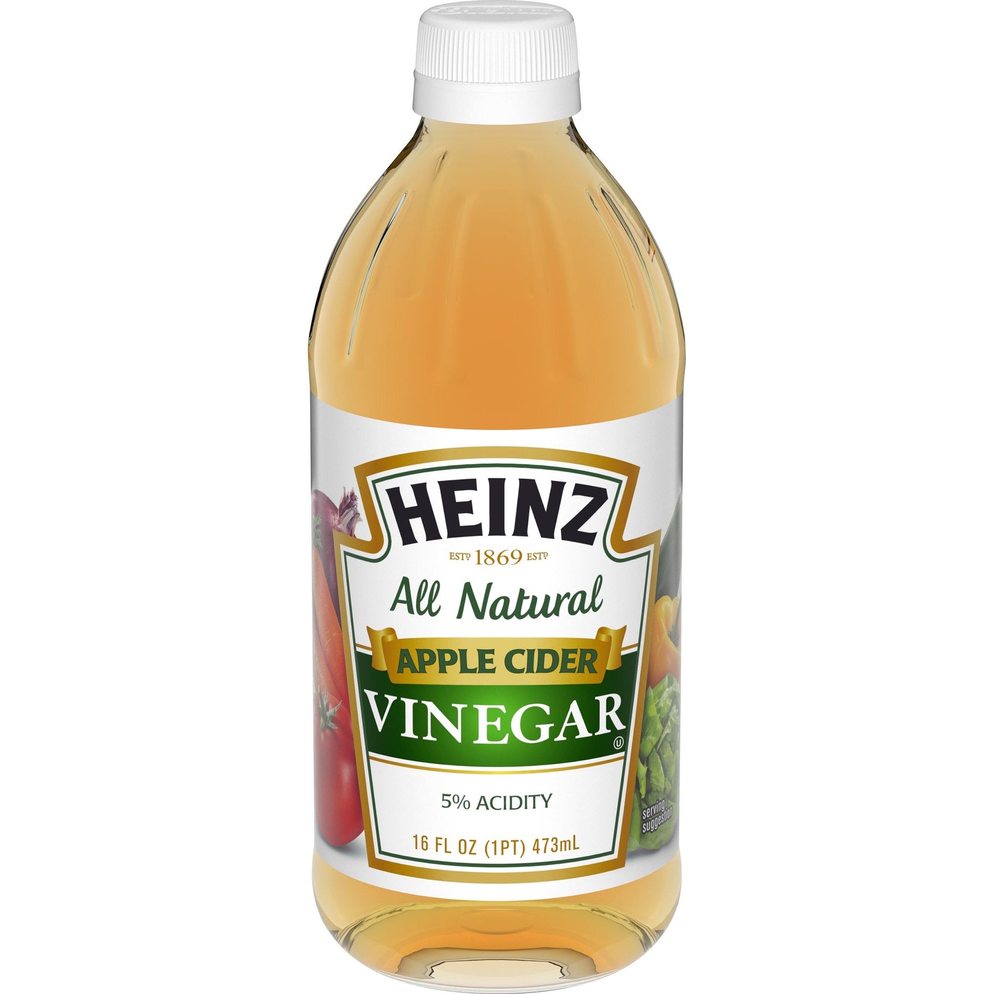 HEINZ APPLE CIDER VINEGAR 16OZ/473ML (U) - Kitchen Convenience: Ingredients & Supplies Delivery
