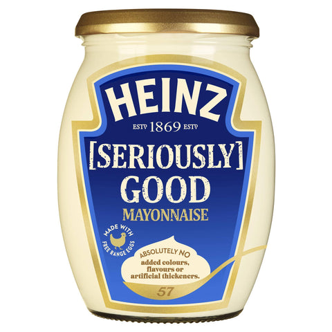 HEINZ SERIOUSLY GOOD MAYONAISSE 710ML/680G (U) - Kitchen Convenience: Ingredients & Supplies Delivery