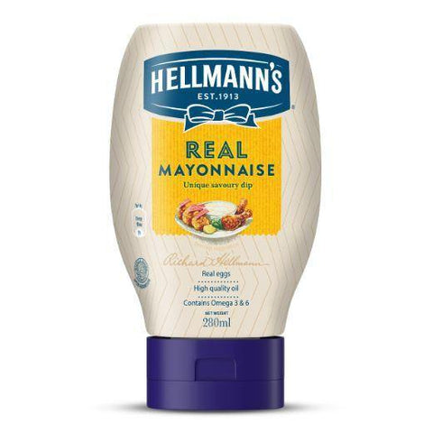 HELLMAN'S REAL MAYO 280ML (U) - Kitchen Convenience: Ingredients & Supplies Delivery