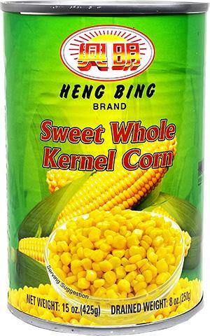 HENG BING WHOLE KERNEL CORN 425G (U) - Kitchen Convenience: Ingredients & Supplies Delivery