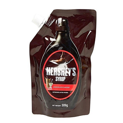 HERSHEY'S CHOCOLATE SYRUP 309G POUCH (U) - Kitchen Convenience: Ingredients & Supplies Delivery