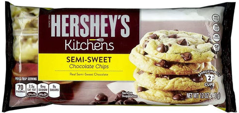 HERSHEY'S KITCHEN SEMI SWEET CHOCOLATE CHIPS 340G (U) - Kitchen Convenience: Ingredients & Supplies Delivery