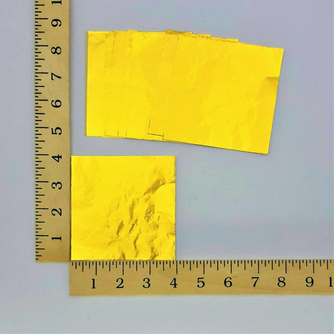 HND FCWR001 FOIL GOLD 10X10CM 100`S - Kitchen Convenience: Ingredients & Supplies Delivery