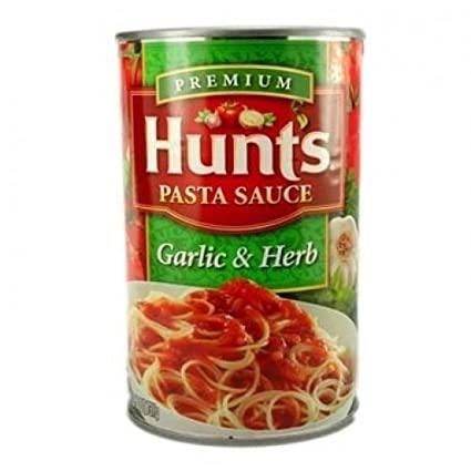 HUNT'S PREMIUM PASTA SAUCE GARLIC AND HERB 680G (U) - Kitchen Convenience: Ingredients & Supplies Delivery