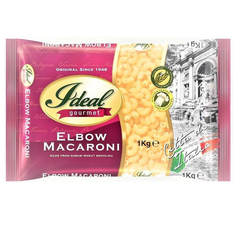 IDEAL GOURMET ELBOW MACARONI 1KG (U) - Kitchen Convenience: Ingredients & Supplies Delivery