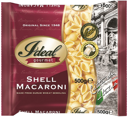 IDEAL GOURMET SHELL MACARONI 500G (U) - Kitchen Convenience: Ingredients & Supplies Delivery