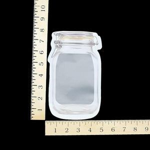 JAR PLASTIC GOLD MEDIUM - Kitchen Convenience: Ingredients & Supplies Delivery