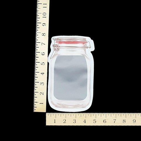 JAR PLASTIC RED MEDIUM - Kitchen Convenience: Ingredients & Supplies Delivery