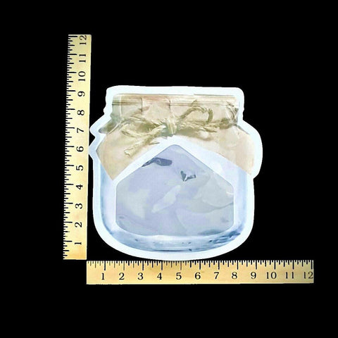 JAR PLASTIC W/ RIBBON MEDIUM - Kitchen Convenience: Ingredients & Supplies Delivery