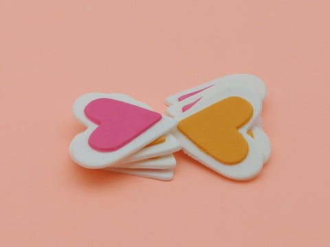 JB DOUBLE HEART GUMPASTE 8'S