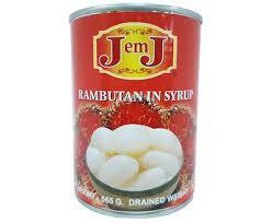 J EM J RAMBUTAN IN SYRUP 565G (U) - Kitchen Convenience: Ingredients & Supplies Delivery