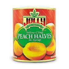 JOLLY PEACH HALVES 825G (U) - Kitchen Convenience: Ingredients & Supplies Delivery