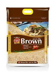 JORDAN FARM BROWN RICE 5KG (U) - Kitchen Convenience: Ingredients & Supplies Delivery