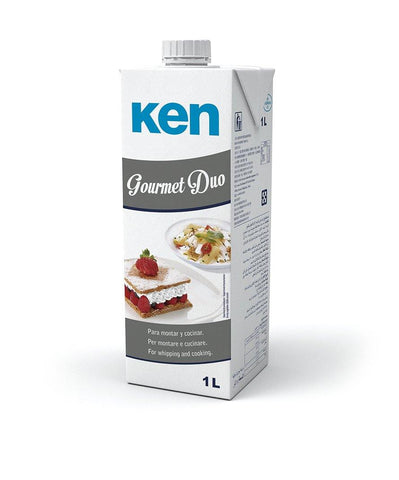 KEN WHIPPING CREAM GOURMET DOU 1L (C) - Kitchen Convenience: Ingredients & Supplies Delivery