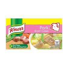 KNORR PORK BROTH CUBES 60G (U) - Kitchen Convenience: Ingredients & Supplies Delivery