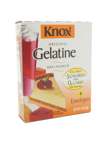 KNOX UNFLAVORED GELATINE 1OZ(28G) - Kitchen Convenience: Ingredients & Supplies Delivery