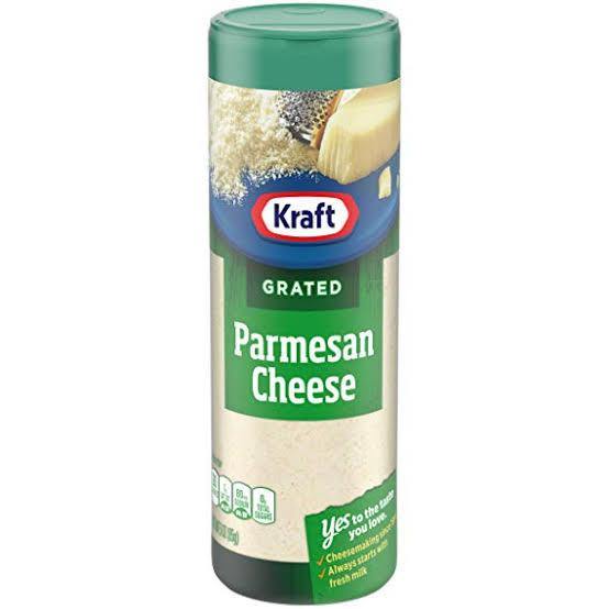 KRAFT GRATED PARMESAN 85G (U) - Kitchen Convenience: Ingredients & Supplies Delivery