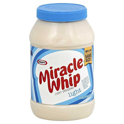 KRAFT MIRACLE WHIP LIGHT 15OZ/443ML (U) - Kitchen Convenience: Ingredients & Supplies Delivery