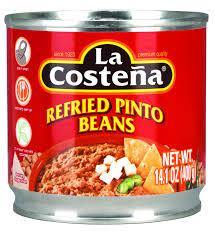 LA COSTENA REFRIED PINTO BEAN 400G (U) - Kitchen Convenience: Ingredients & Supplies Delivery