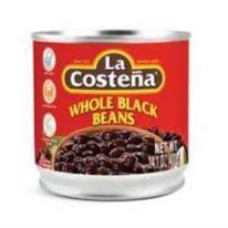 LA COSTENA WHOLE BLACK BEAN 400G (U) - Kitchen Convenience: Ingredients & Supplies Delivery