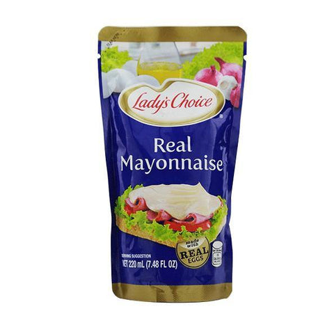 LADY'S CHOICE REAL MAYO 220ML (U) - Kitchen Convenience: Ingredients & Supplies Delivery