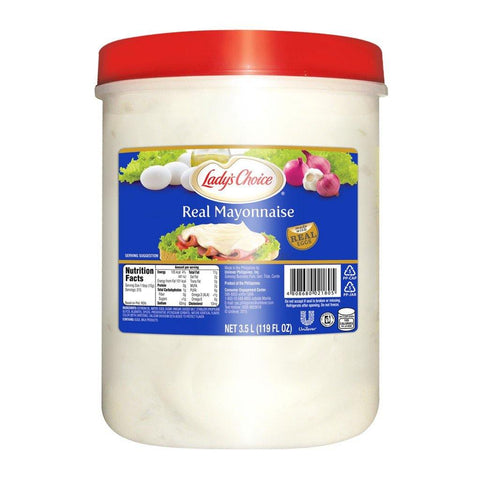 LADY'S CHOICE REAL MAYO 3.5L (U) - Kitchen Convenience: Ingredients & Supplies Delivery