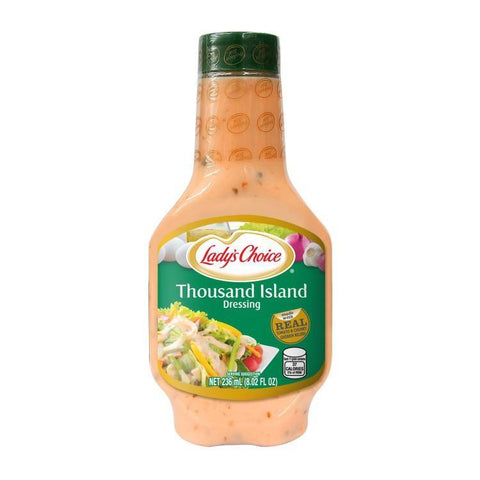 LADY'S CHOICE THOUSAND ISLAND DRESSING 236ML (U) - Kitchen Convenience: Ingredients & Supplies Delivery