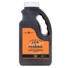 LEA & PERRINS WORCESTERSHIRE SAUCE 4L (U) - Kitchen Convenience: Ingredients & Supplies Delivery