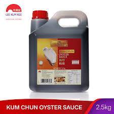 LEE KUM KEE KUM CHUN OYSTER SAUCE 2.5KG (U) - Kitchen Convenience: Ingredients & Supplies Delivery