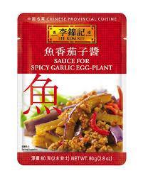 LEE KUM KEE SAUCE FOR SPICY GARLIC EGGPLANT 80G (U) - Kitchen Convenience: Ingredients & Supplies Delivery