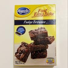 MAGNOLIA FAST AND EASY FUDGE BROWNIE MIX 160G (U) - Kitchen Convenience: Ingredients & Supplies Delivery