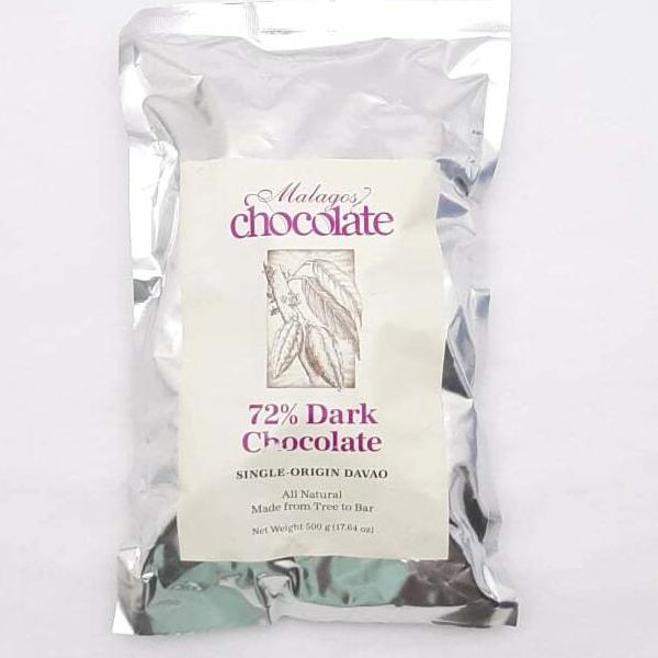 MALAGOS 72% DARK CHOCOLATE (C)