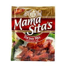 MAMA SITA'S TOCINO MARINADE MIX 75G (U) - Kitchen Convenience: Ingredients & Supplies Delivery